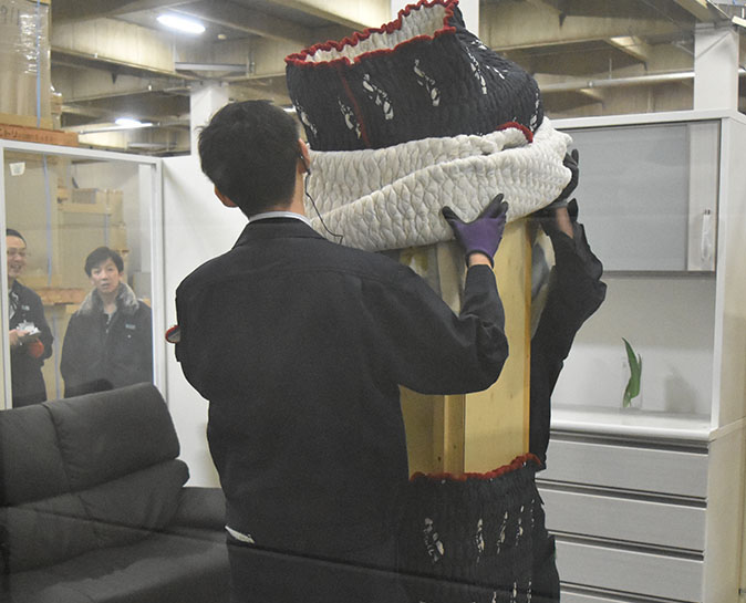 采用环保捆包材料