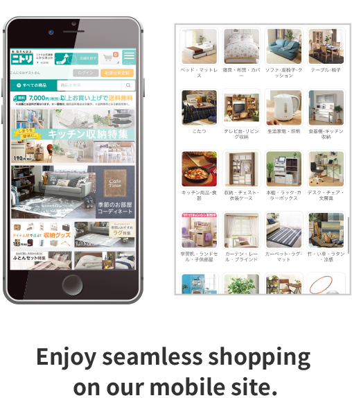 Accessible from smartphones and mobile phones too!