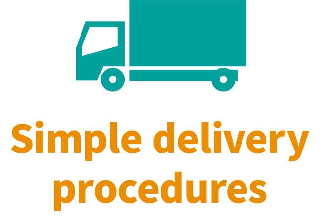 Simple delivery procedures