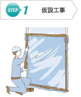 STEP 1 仮設工事
